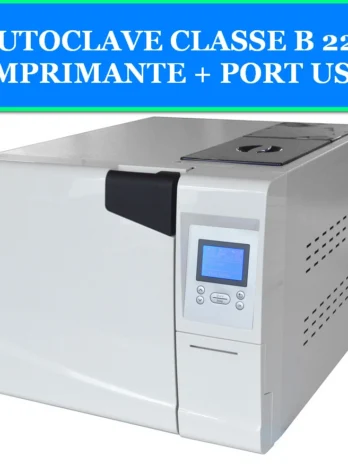 AUTOCLAVE SERIE E LCD  22 L  NOIR