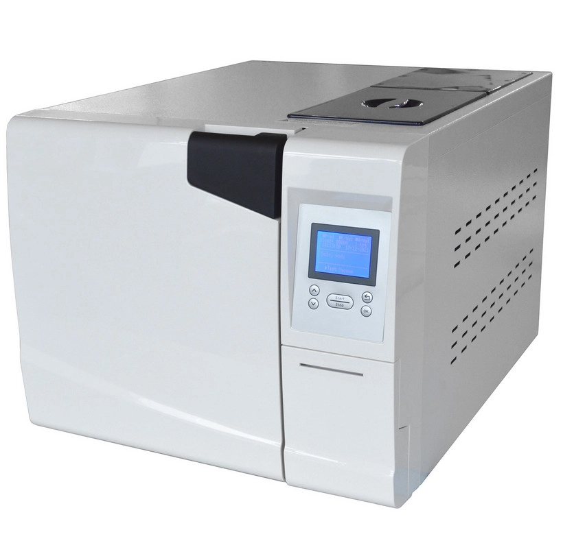 AUTOCLAVE SERIE E LED NOIR 18 L 3 AUTOCLAVE SÉRIE E 18L IMPRIMANTE THERMIQUE INTÉGRÉE
