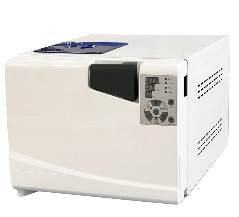 AUTOCLAVE SERIE E LED NOIR 12 L 1 AUTOCLAVE SÉRIE E 12L IMPRIMANTE THERMIQUE INTÉGRÉE