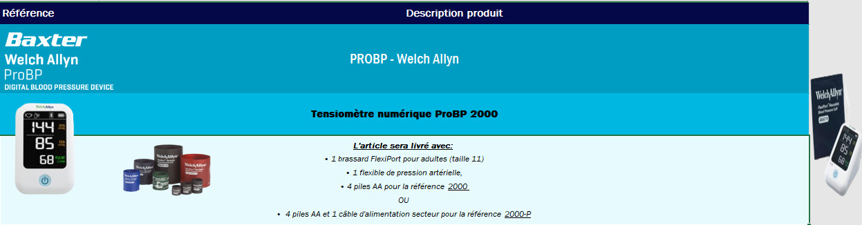 BROBP WELCH ALLYN