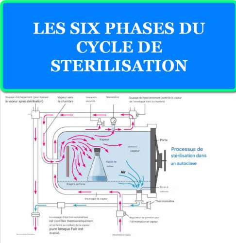 LA STERILISATION EN AUTOCLAVE : PRINCIPES, METHODES ET BONNES PRATIQUES 3 LES SIX PHASES DU CYCLE DE STERILISATION