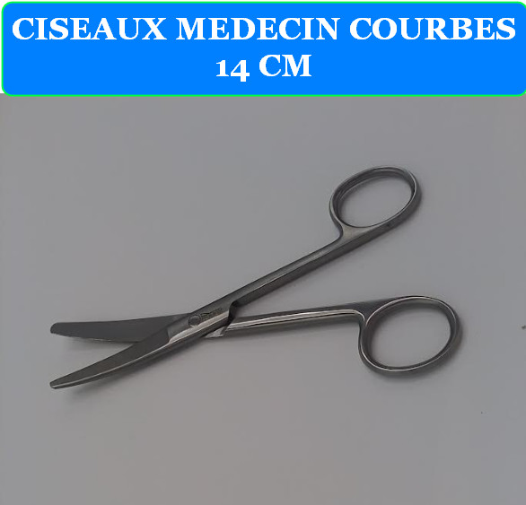 CISEAUX MEDECIN COURBES 14 CM