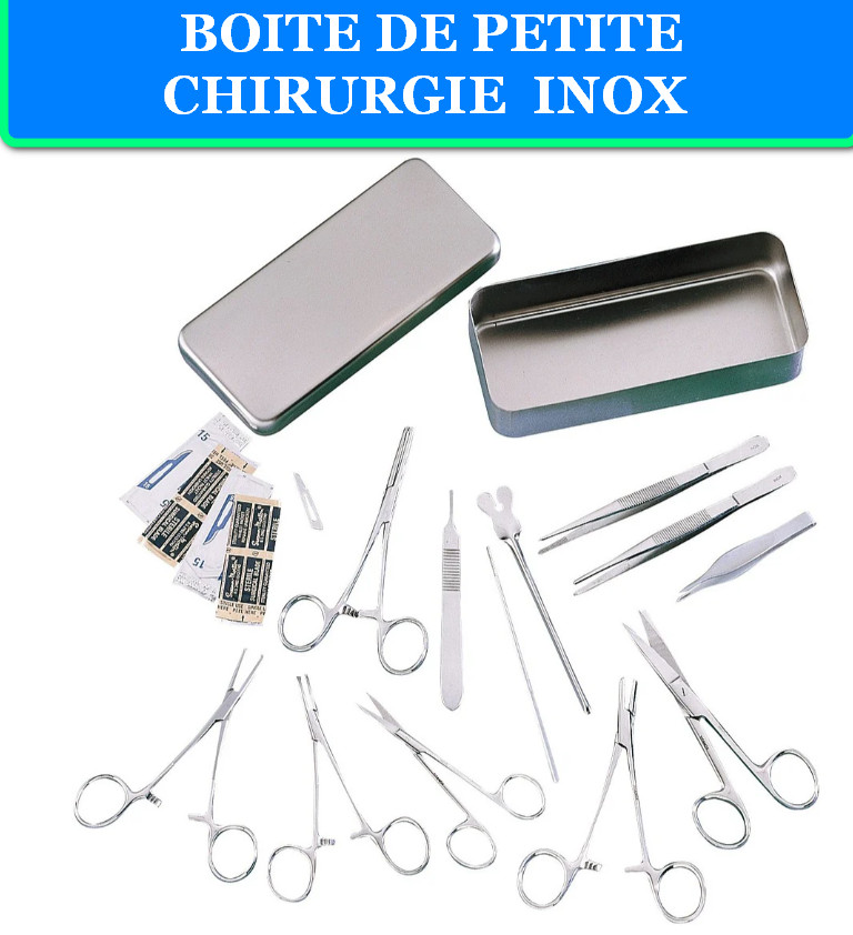 B50 BOITE DE PETITE CHIRURGIE 2 BOITE DE PETITE CHIRURGIE