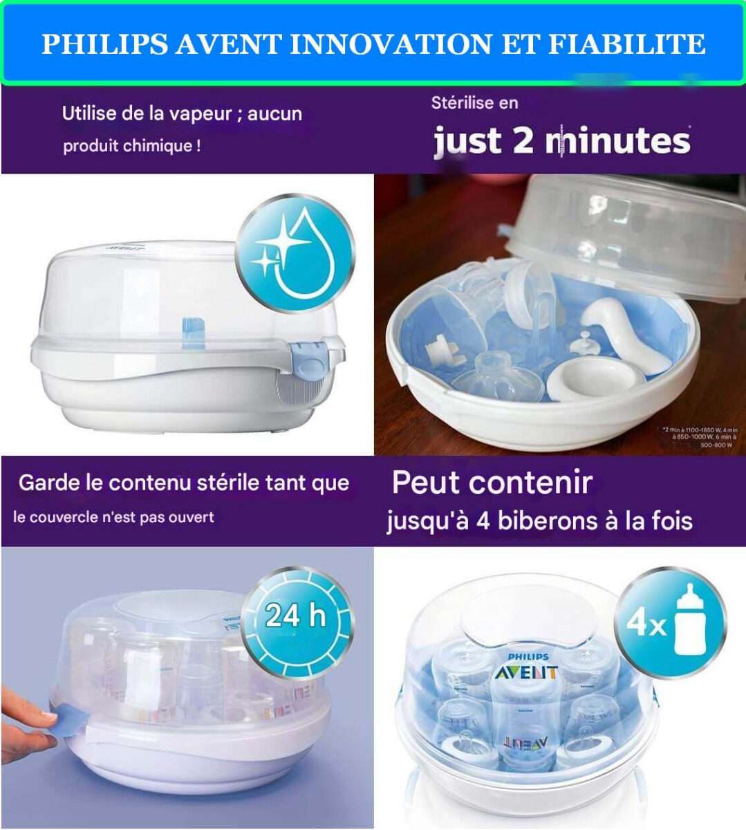 PHILIPS AVENT INNOVATION ET FIABILITE