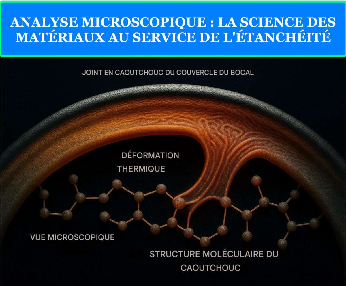 ANALYSE MICROSCOPIQUE LA SCIENCE DES MATÉRIAUX AU SERVICE DE L'ÉTANCHÉITÉ ANALYSE MICROSCOPIQUE LA SCIENCE DES MATÉRIAUX AU SERVICE DE L'ÉTANCHÉITÉ