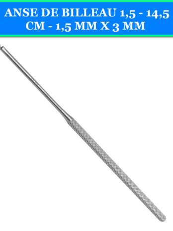 ANSE DE BILLEAU (CURETTE AURICULAIRE) 14,5 CM