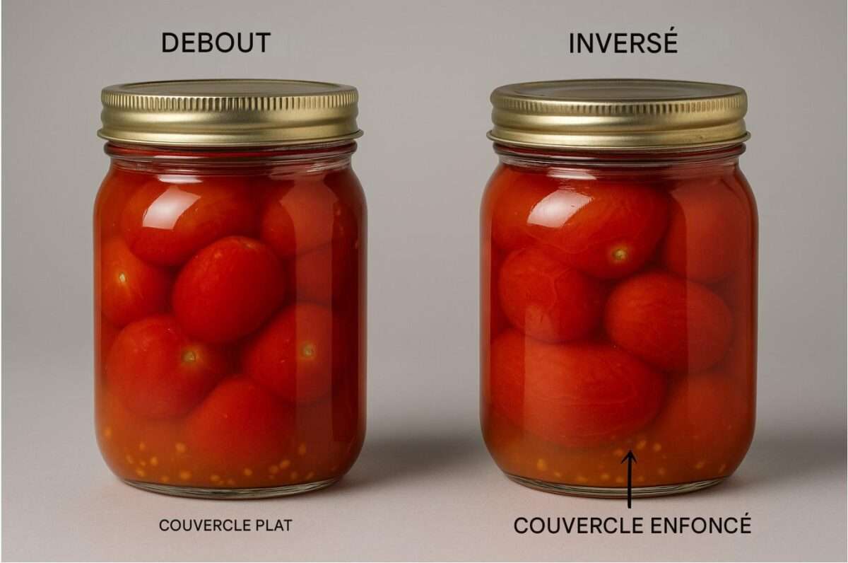 COMPARAISON VISUELLE : BOCAUX RETOURNÉS VERSUS BOCAUX DROITS COMPARAISON VISUELLE BOCAUX RETOURNÉS VERSUS BOCAUX DROITS
