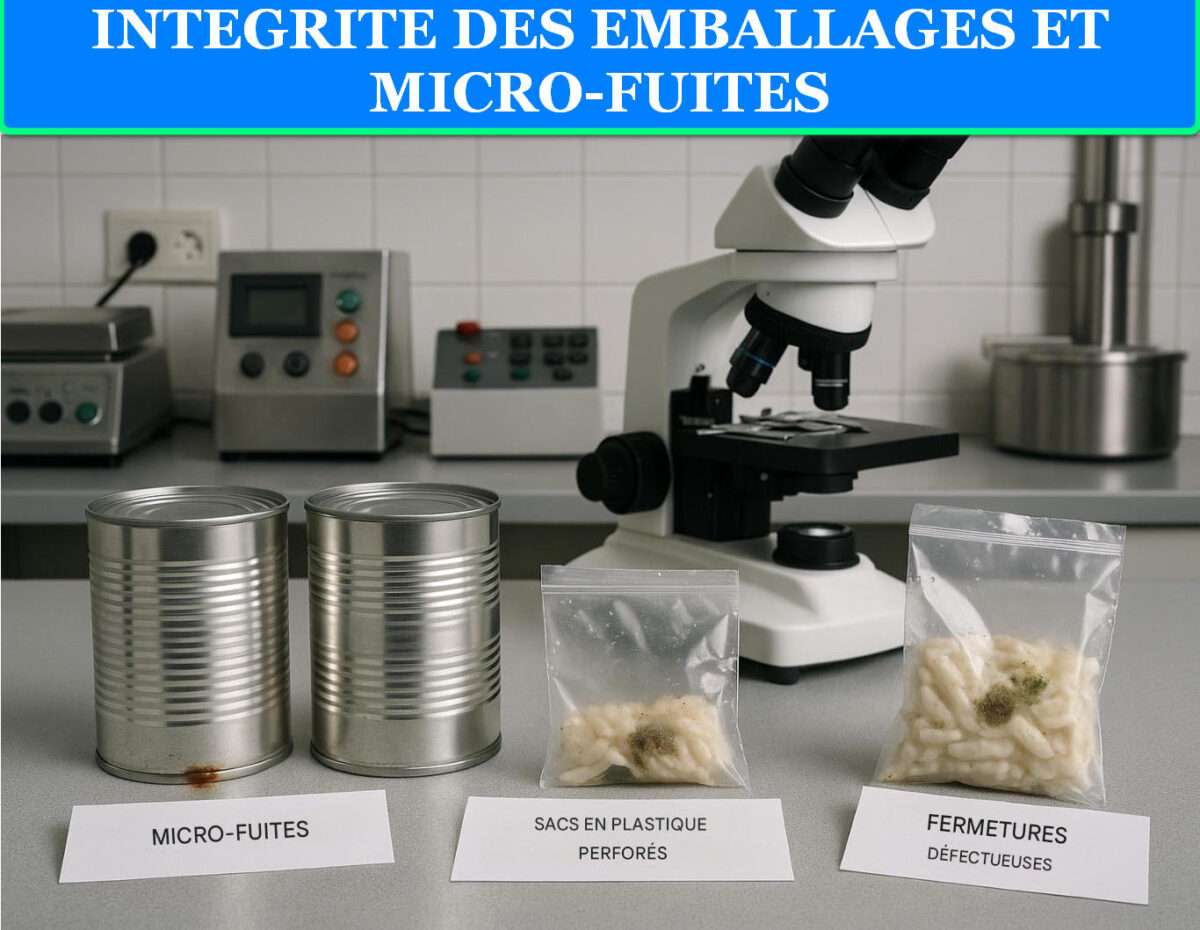 INTEGRITE DES EMBALLAGES ET MICRO-FUITES INTEGRITE DES EMBALLAGES ET MICRO-FUITES