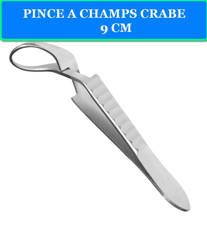 PINCE À CHAMPS CRABE (9 CM) 2 PINCE A CHAMPS CRABE, 9 CM