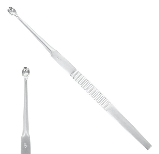 CURETTE BESNIER-LUPUS, FENÊTRÉE (5 MM) – RÉF. 7024