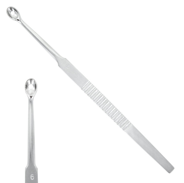 CURETTE BESNIER-LUPUS, FENETREE, 6 MM