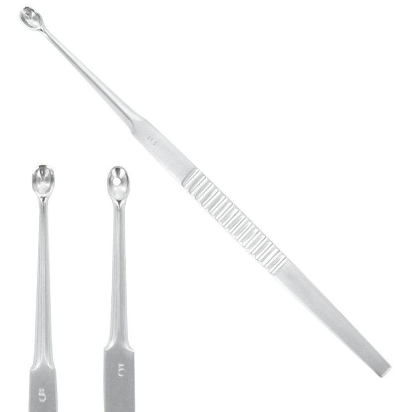 CURETTE BESNIER-LUPUS, PLEINE, 6 MM