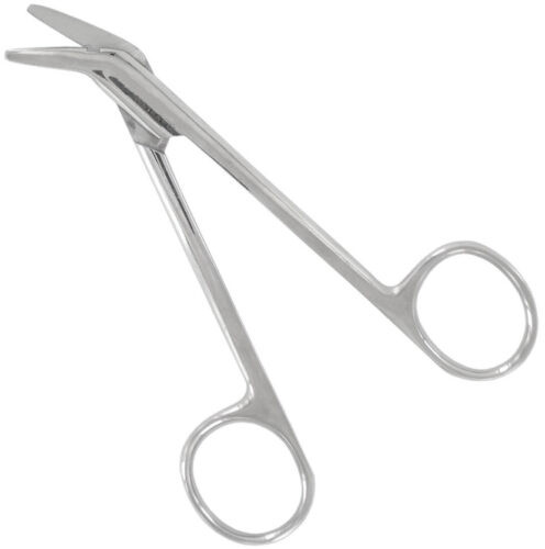 CISEAUX BÉBÉ, UNIVERSELS, CRANTÉS, POUR FIL D'ACIER 12 CM